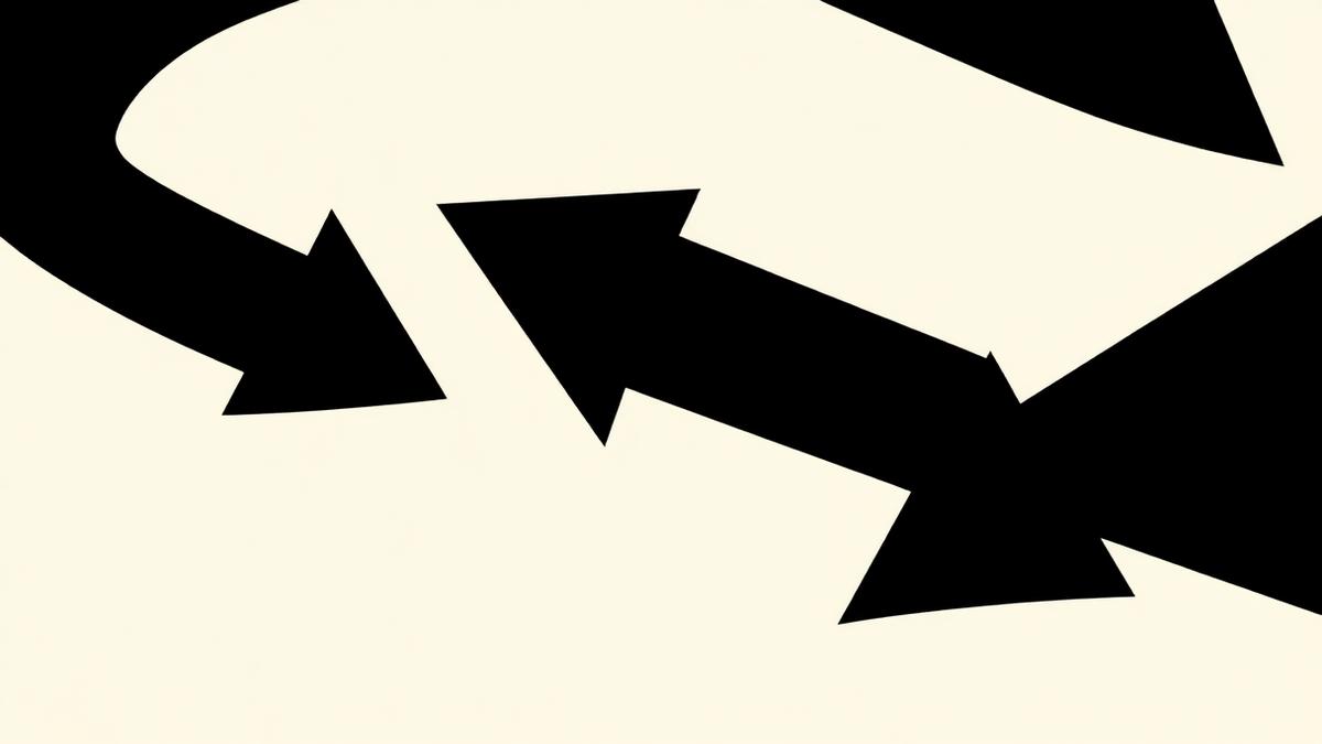 Black arrows converging into a single fast lane representing Sei throughput